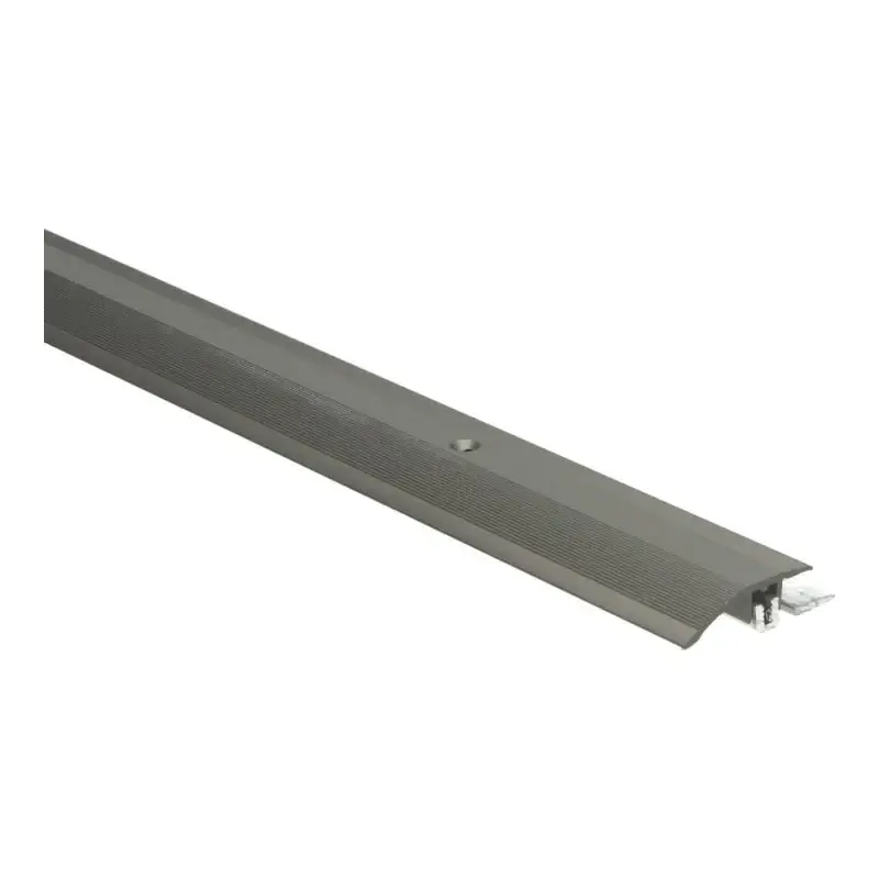 Overgangsprofiel Kuberit PVC klik 4-9,5 mm RVS, 300cm lang Exclusieve Aanbieding