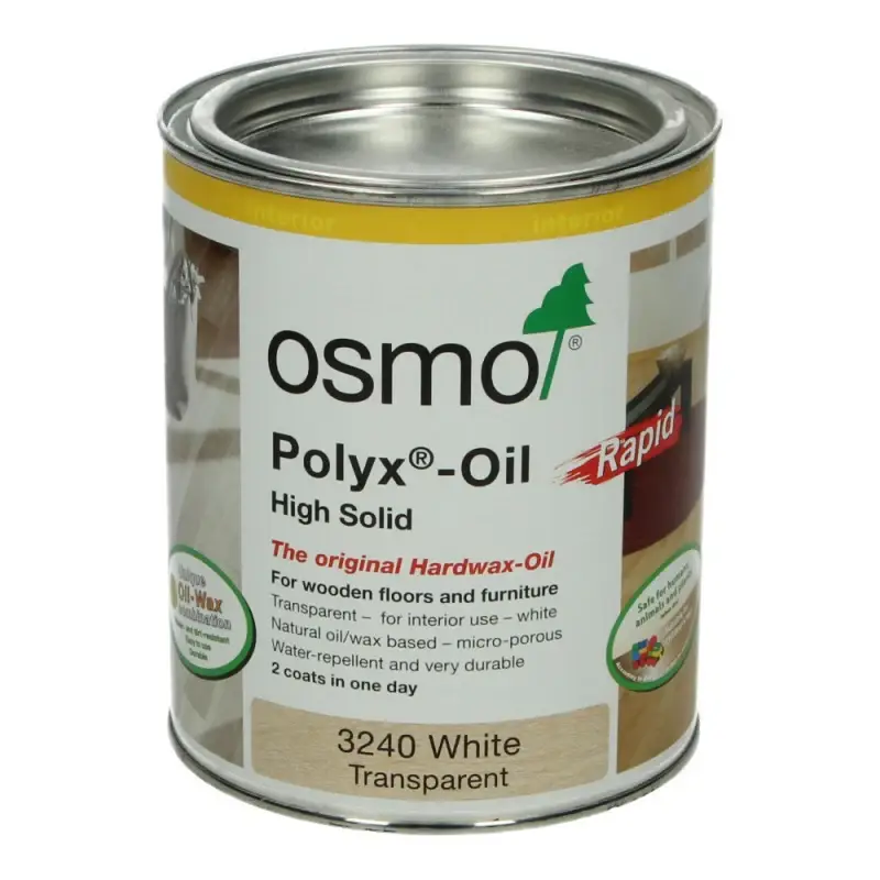 OSMO Polyx Rapid 3240 Transparant wit 2,5L Op = Op