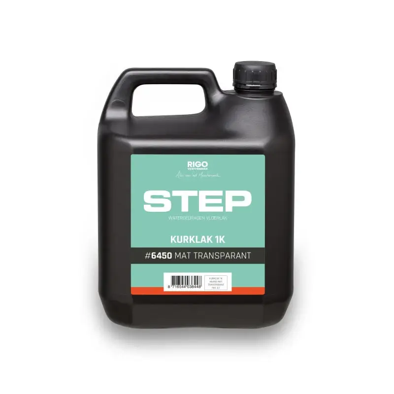 Voordeelprijs STEP Kurklak 1K 6450 mat transparant 4 Liter