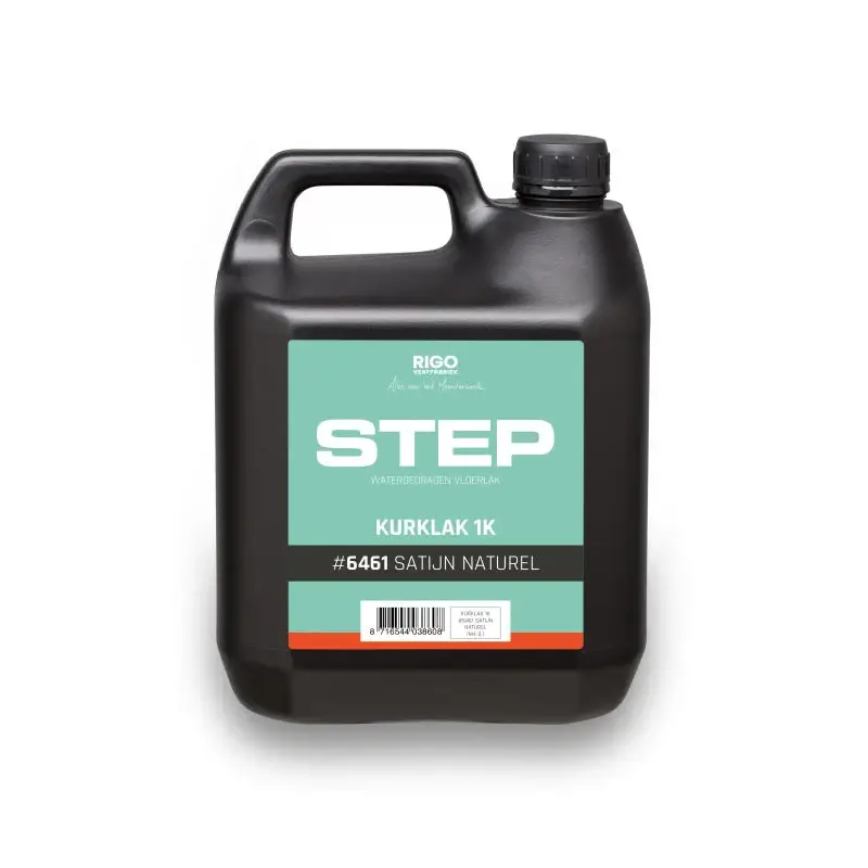 Beperkte Voorraad STEP Kurklak 1K 6461 satijn naturel 4 Liter