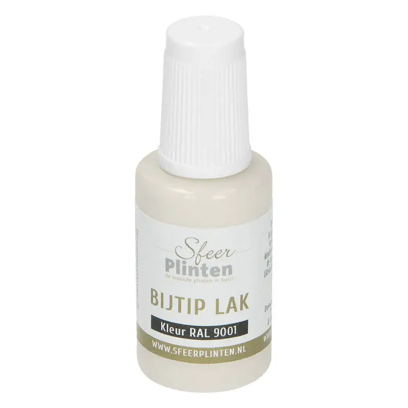 Nu Kopen Sfeerplinten bij-tip-lak RAL 9001 - 20 ml