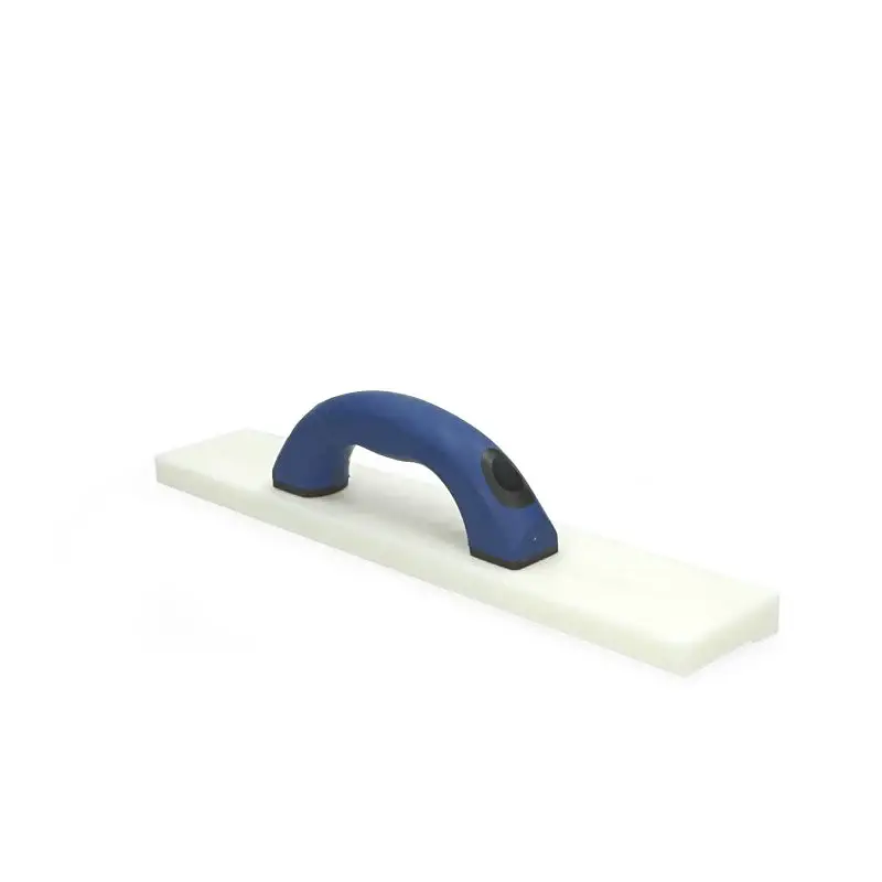 Teflon aanslagblok met handv. kleine neus (blauw) Gecertificeerd