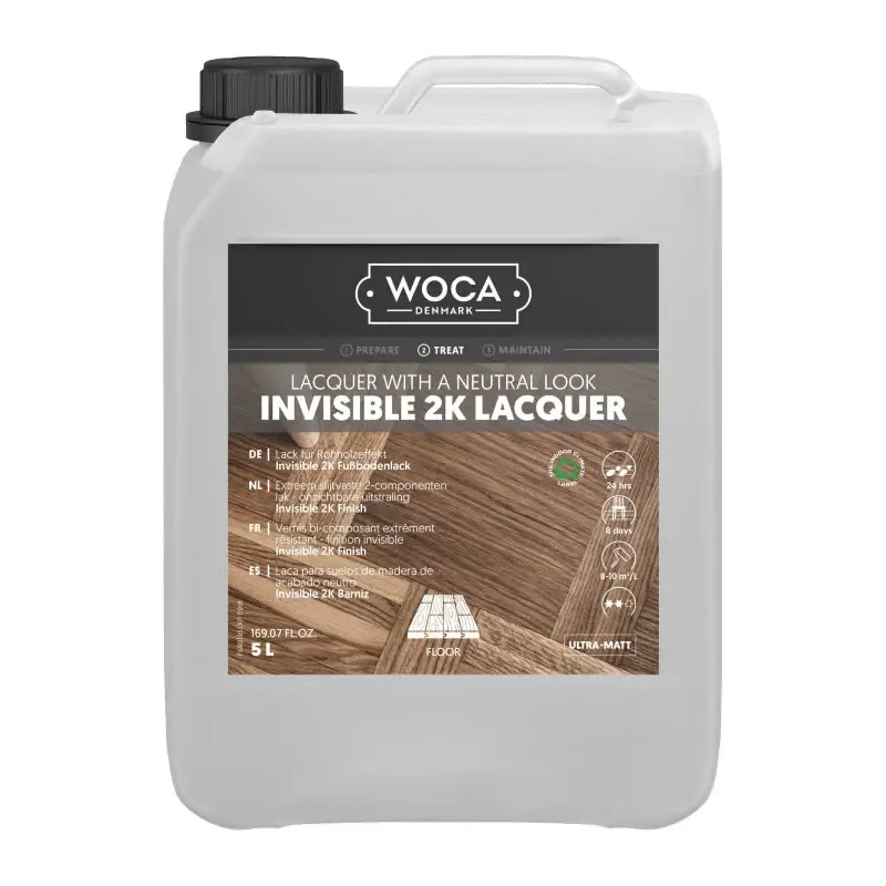 Actieprijs WOCA Master Invisible 2K Lak 5L