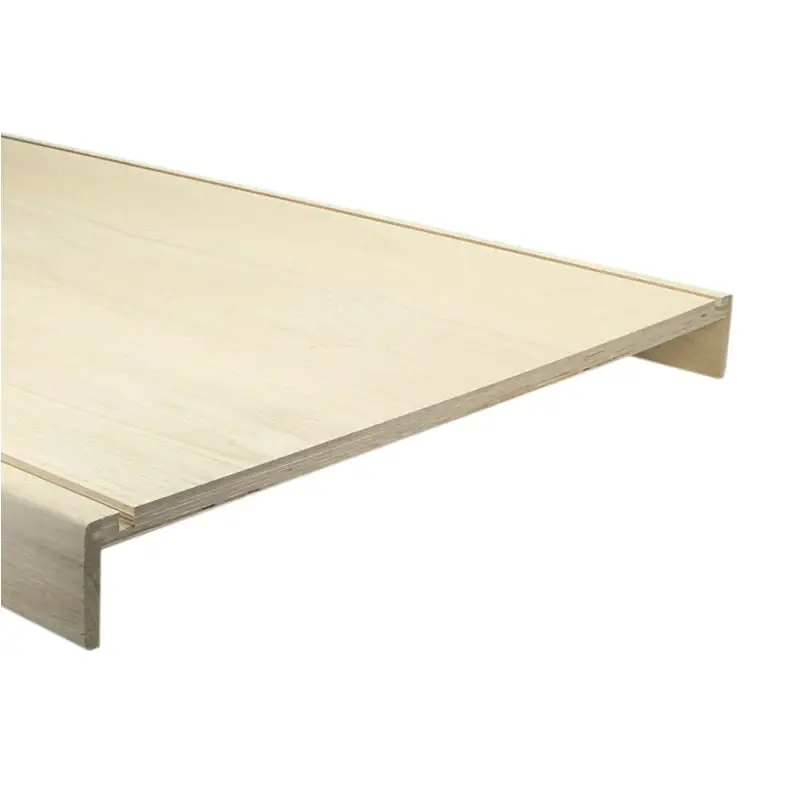 Weekendaanbieding Traptrede nat. eiken onb. 115x57cm (2xneus 6 cm) +uitsp.