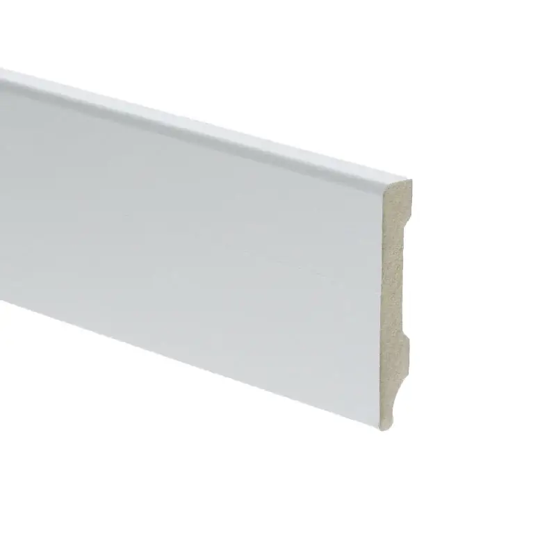 Koop Vandaag Plint Modern 55x 9 wit voorgelakt RAL 9010