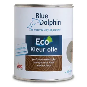 Laatste Versie Blue Dolphin Eco kleurolie Antraciet