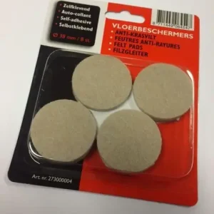 Anti-krasvilt zelfklevend Ø 38mm 8 stuks Direct Beschikbaar