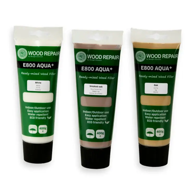 Wood Mastic E800 vulmiddel 400 gr. wengé Laatste Kans