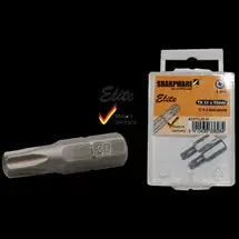 Bits Elite 25mm 1/4" C6.3 TX20 (2 stuks) Beperkt Aanbod
