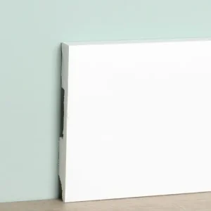 Watervaste kunststof plint recht wit 15x120mm 2,4 meter Koop Online