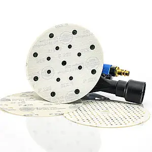 Seizoensaanbieding Multihole schuurschijf FC 161LL 150 mm P 120 Hermes met velours, (100 st/ds)