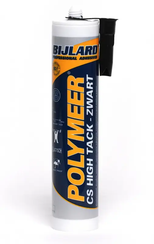 Bijlard montagelijm, CS High Tack Fast 290 ml koker zwart Veilige Betaling