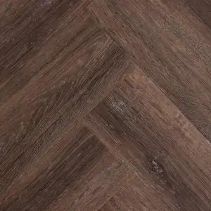 DFD Smoked Oak Dark plak Visgraat (PVC) 2,5mm x15,24cm x 60,96cm Must-Have