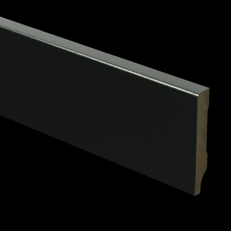 MDF Moderne plint 55x9 voorgelakt RAL 9005 Shop Nu