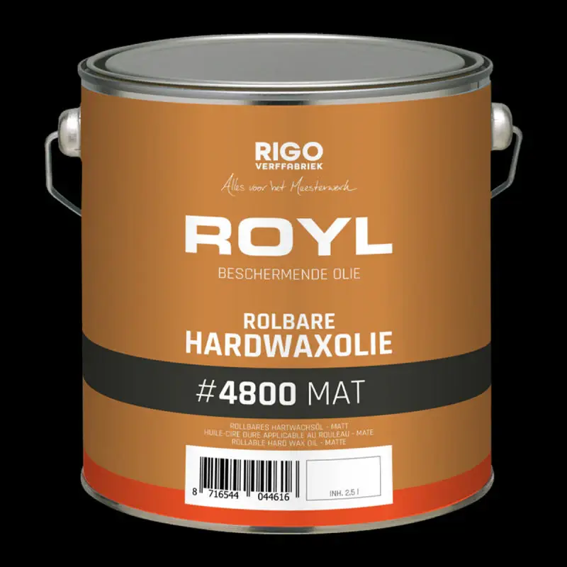 ROYL Rolbare Hardwaxolie 4800 Mat 2,5 L Betaalbaar