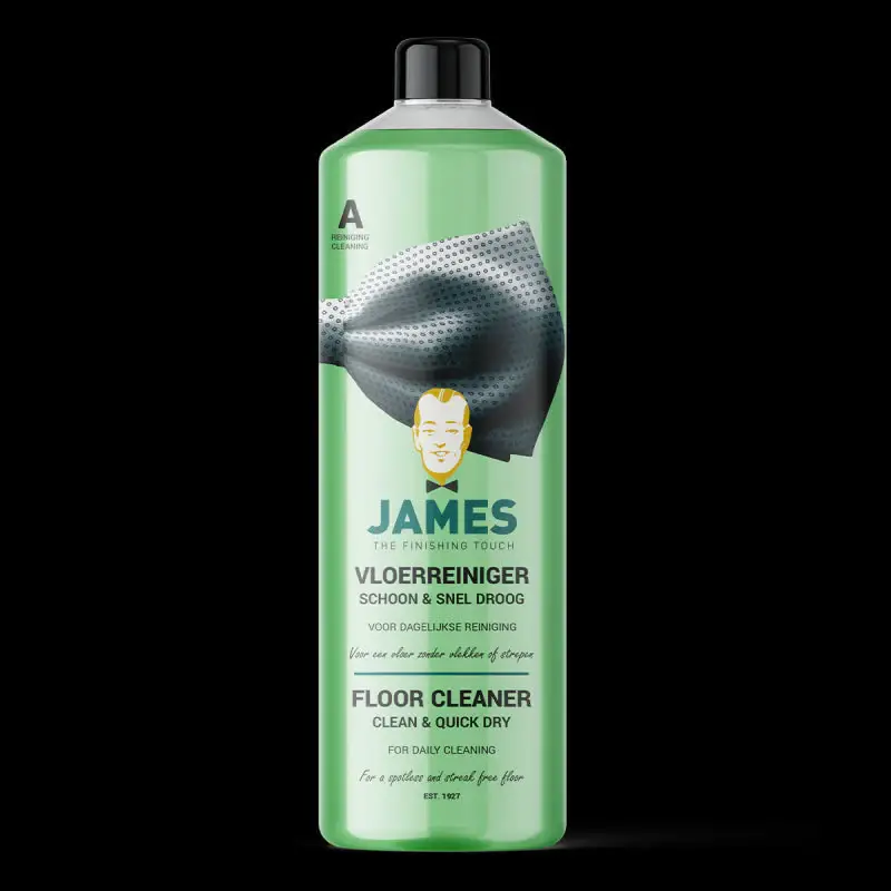 Uitverkoop James vloerreiniger schoon & snel droog (flacon A)1L
