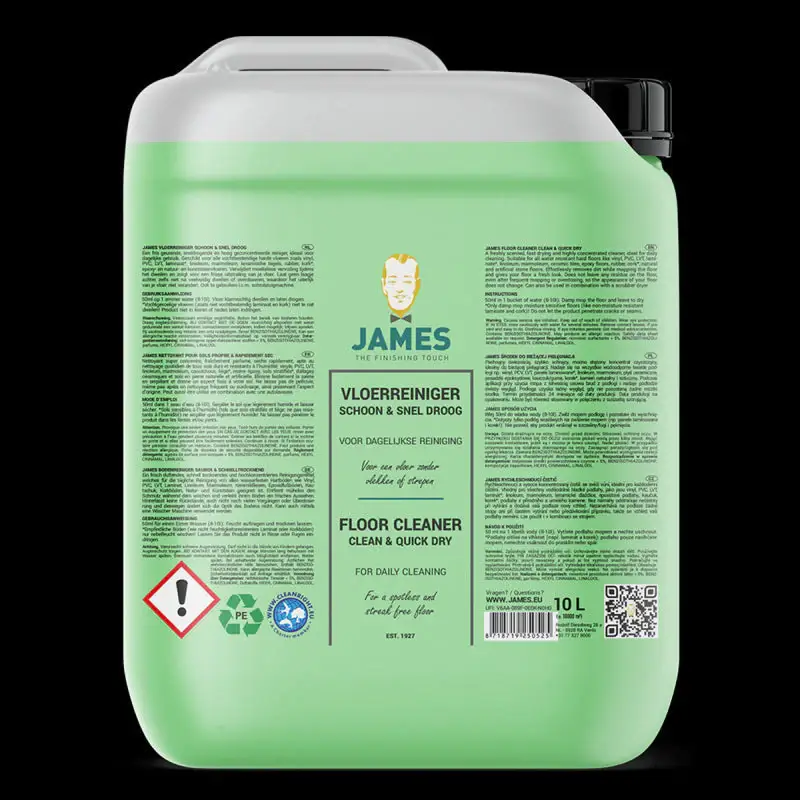James vloerreiniger schoon & snel droog 10L Koopje