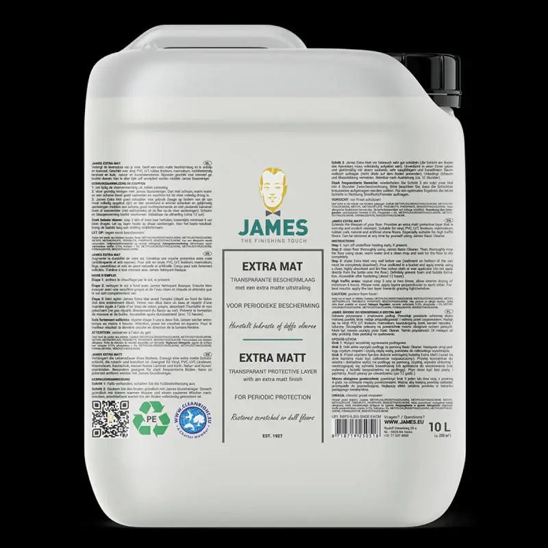 James extra mat 10L Betrouwbaar
