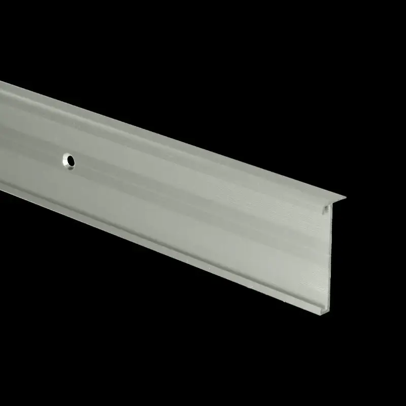 Trapneusprofiel 14 x 43mm Zilver 1m, per stuk Snelle Levering