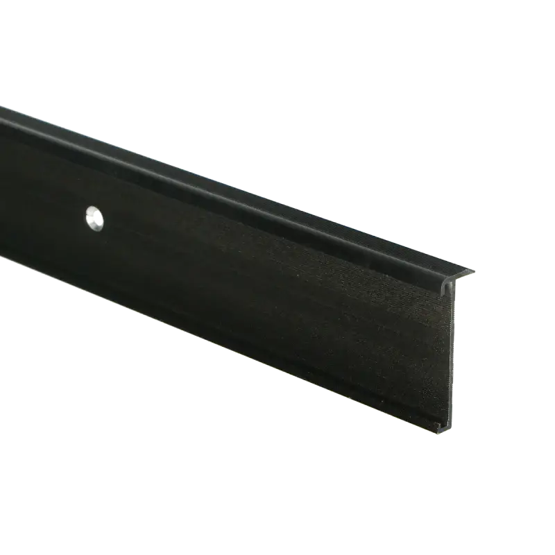 Trapneusprofiel 14 x 43mm Zwart 3m, per stuk Hoge Kwaliteit