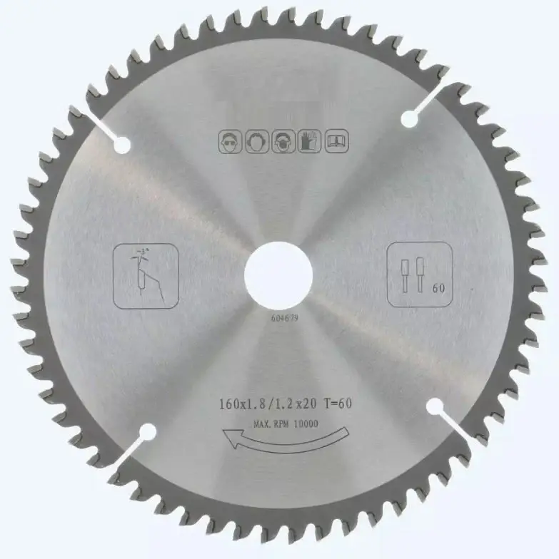 Zaagblad PROF 160 x 20 x 1,8 mm T60 aluminium/trespa) (Festool TS 55 FEBQ accu) Exclusieve Aanbieding