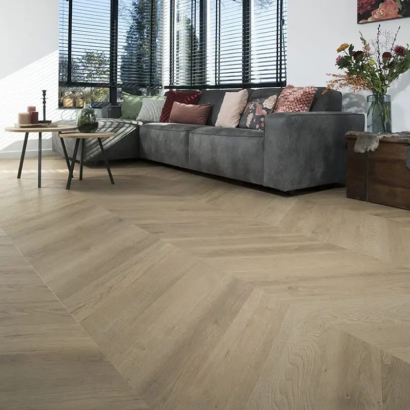 Douwes Dekker PVC klik Hongaarse punt boterkoek Ultra Mat Flitsaanbieding