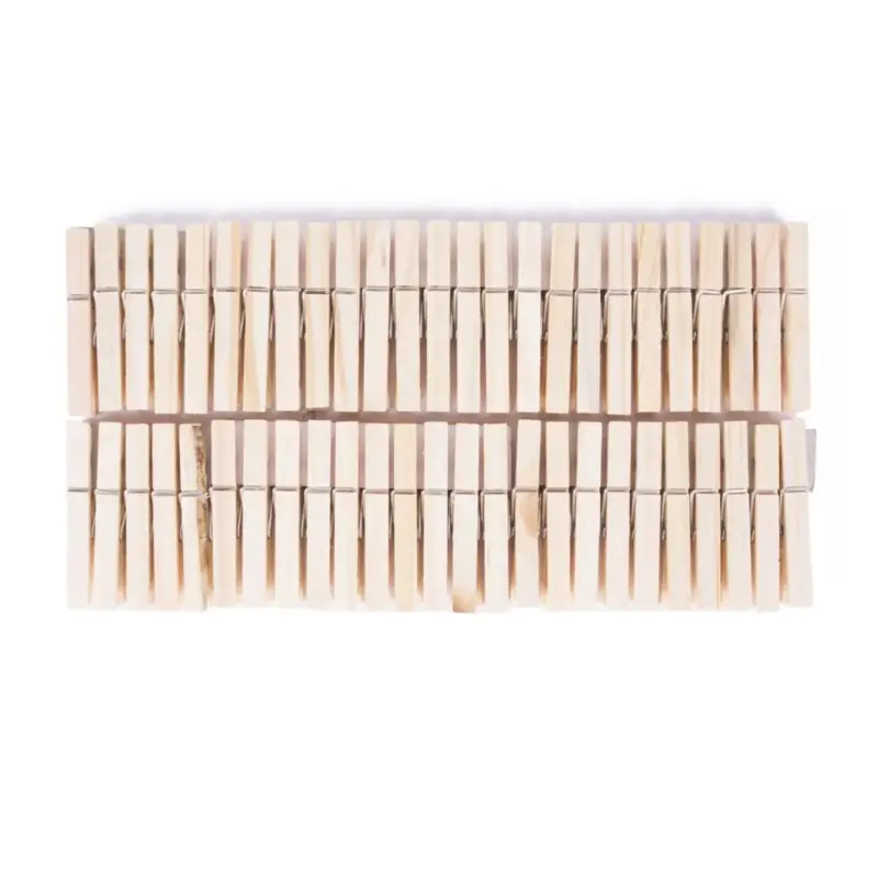 Flitsaanbieding Wasknijpers hout 50 delig